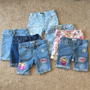 Donated: 7(!!) Tractr Girls Bermuda Shorts